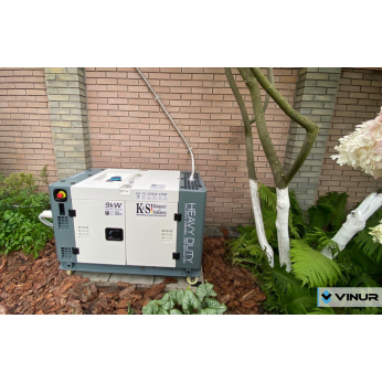 Постачання та монтаж генератора Könner&Söhnen КS13-2DEW для проєкту резервного електроживлення