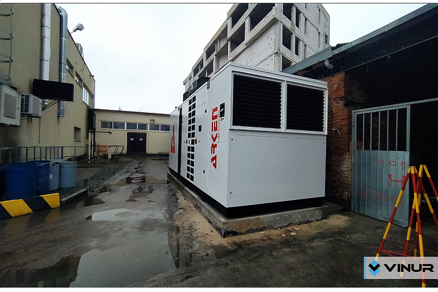 Установка дизельного генератора ARKEN ARK-B1400 N5 мощностью 1100 кВт