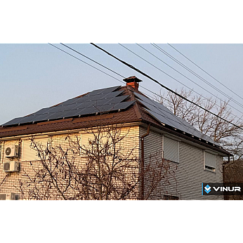 Сонячна електростанція з резервним дизельним генератором для приватного будинку в Києві