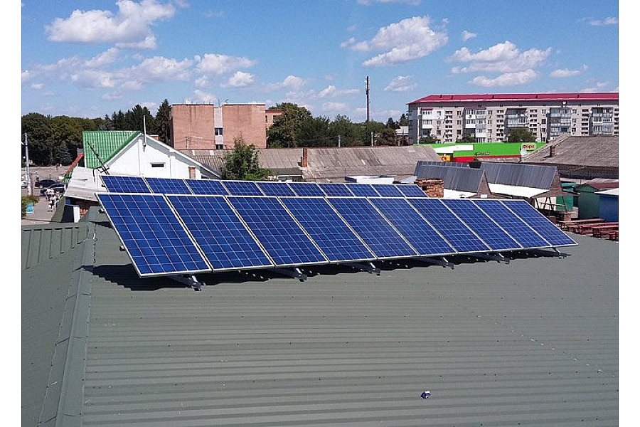 Сонячна батарея 5 кВт під «зелений» тариф