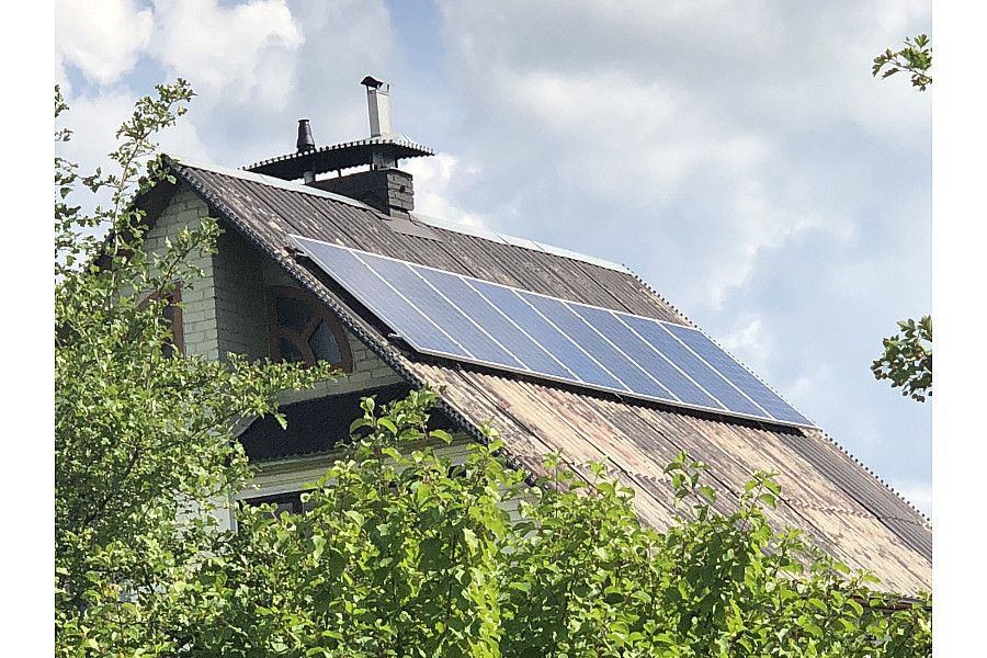Сонячна електростанція 5 кВт для домогосподарства в Київській області