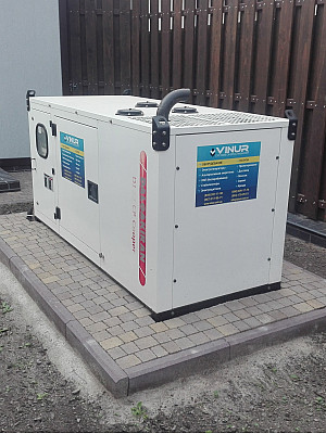 Трехфазный дизельный генератор 16 кВт для дома