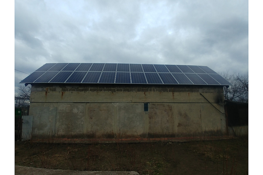Сетевая солнечная электростанция 8 кВт c перспективой 30 кВт