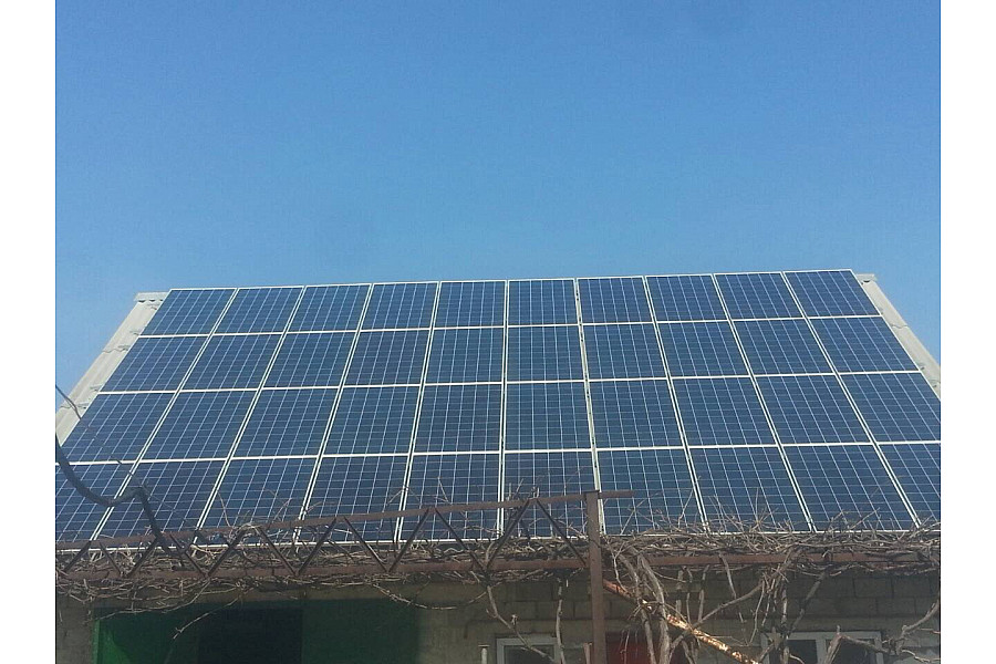 Сетевая солнечная электростанция 11,4 кВт c перспективой 25 кВт