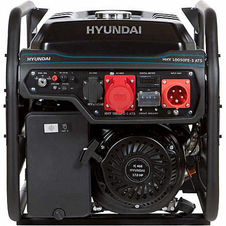 Бензиновий генератор Hyundai HHY 10050FE-3 - фото 2