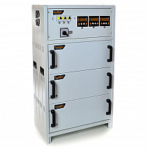 Трехфазный стабилизатор напряжения 66 кВт Reta ННСТ-3х22 кВт NORMIC 100А (На силовых ключах SEMIKRON, INFINEON) - фото 2