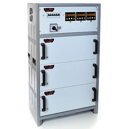 Стабилизатор напряжения Reta ННСТ-3х17 кВт CALMER 80А (На силовых ключах SEMIKRON, INFINEON) - фото 2