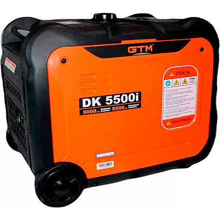 Инверторный генератор GTM DK5500i - фото 2