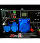 Электрогенератор дизельный ITC Power DG6000E 4.5 кВт  - фото 4