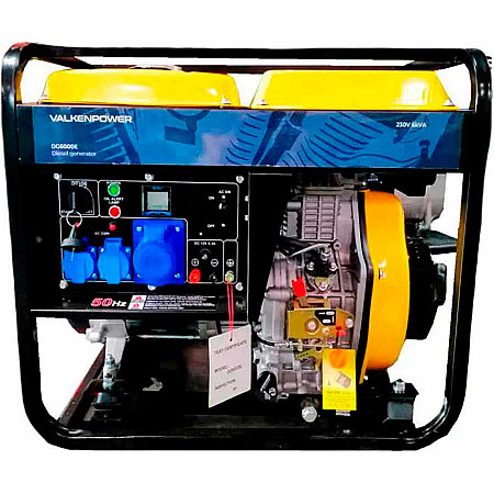 Электрогенератор дизельный ITC Power DG6000E 4.5 кВт - фото 2