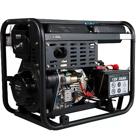 Электрогенератор дизельный ITC Power DG6000LE 5 кВт - фото 4
