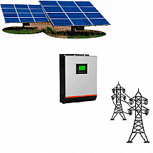 Сонячна електростанція 10 кВт для власного споживання із встановленням на землі