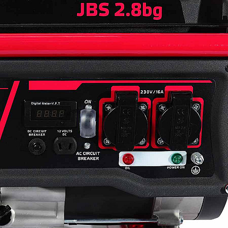 Бензиновий генератор Vitals JBS 2.8bg - фото 6