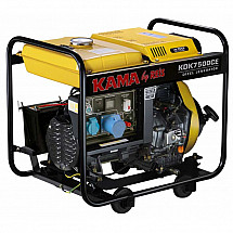 Дизельний генератор KAMA KDK7500CE - фото 2