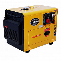 Дизельний генератор KAMA KDK7500SC - фото 2