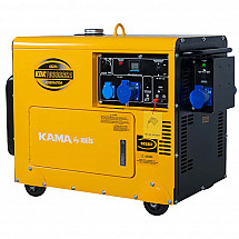 Дизельний генератор KAMA KDK10000SCA - фото 2