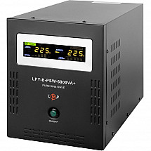 Источник бесперебойного питания LogicPower LPY-B-PSW-6000VA+(4200Вт)10A/20A - фото 2