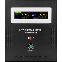 Джерело безперебійного живлення LogicPower LPY-B-PSW-6000VA+(4200Вт)10A/20A