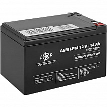 Аккумуляторная батарея Logicpower AGM LPM 12V - 14 Ah - фото 2