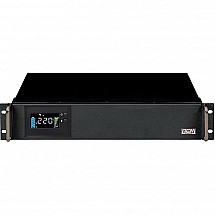 Джерело безперебійного живлення Powercom KIN-1200AP RM (2U) 960 Вт 6 х IEC - фото 2