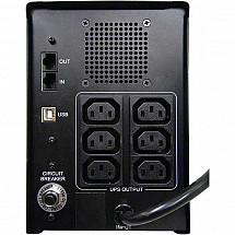 Джерело безперебійного живлення Powercom IMD-3000AP 1800 Вт 6 х IEC - фото 2