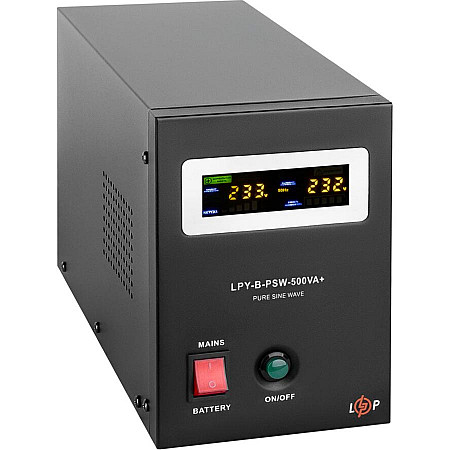 Джерело безперебійного живлення LogicPower 12V LPY-B-PSW-500VA+ (350Вт) 5A/10A - фото 3