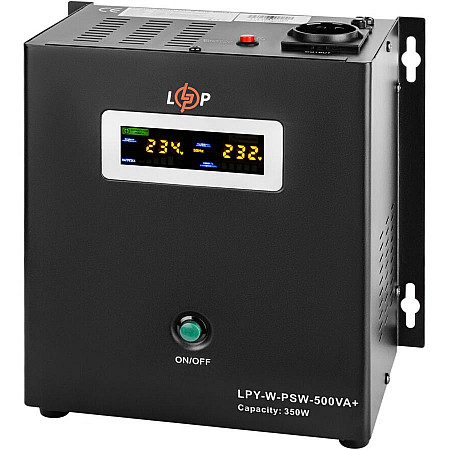 Джерело безперебійного живлення LogicPower 12V LPY-W-PSW-500VA+(350Вт)5A/10A - фото 3
