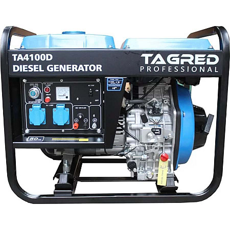 Дизельний генератор TAGRED TA4100D + олива - фото 4
