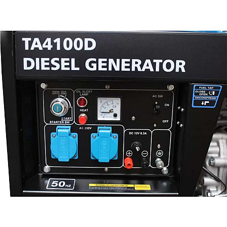 Дизельний генератор TAGRED TA4100D + олива - фото 5
