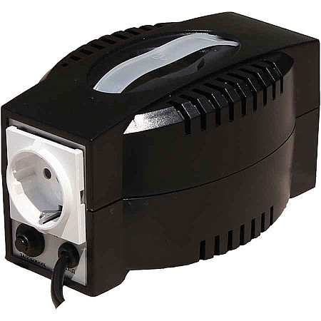 Cтабилизатор напряжения Luxeon AVR-500D черный - фото2
