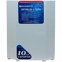 Стабилизатор напряжения симисторный 15 кВт УКРТЕХНОЛОГИЯ OPTIMUM+ 15000