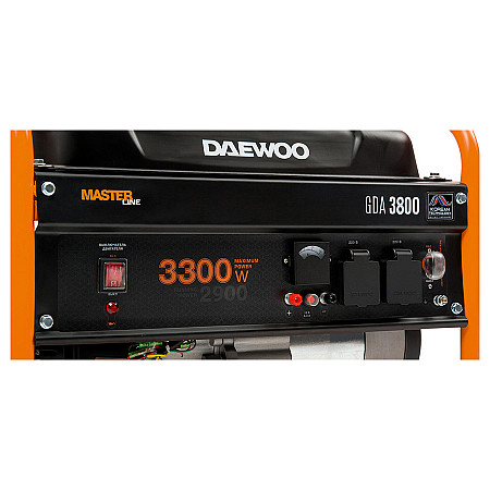 Бензиновый генератор Daewoo GDA 3800 - фото 4