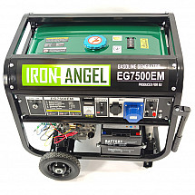 Бензиновий генератор Iron Angel EG 7500 EМ - фото 2