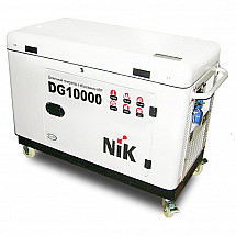 Дизельный генератор NIK DG 10000 однофазный
