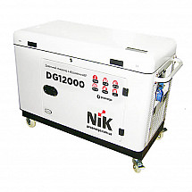 Дизельный генератор NIK DG 12000 трехфазный