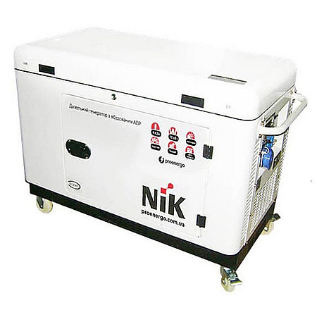 Дизельный генератор NIK DG 15000 однофазный