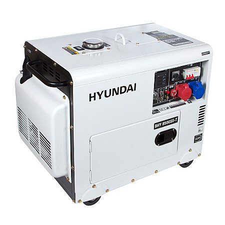 Дизельний генератор HYUNDAI DHY 8500SE-Т - фото 2