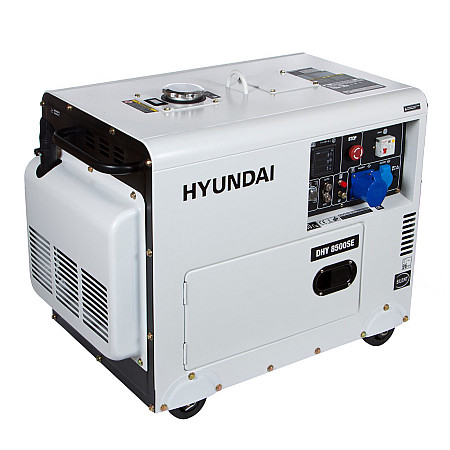 Дизельный генератор HYUNDAI DHY 8500SE - фото 2