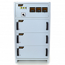 Трехфазный стабилизатор напряжения 66 кВт Reta ННСТ-3х22 кВт NORMIC 100А (На силовых ключах SEMIKRON, INFINEON)