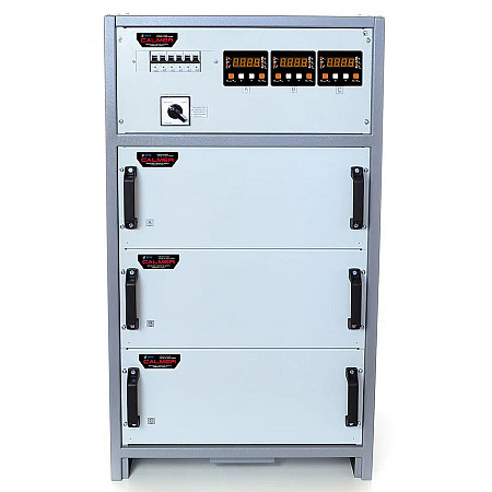 Стабилизатор напряжения Reta ННСТ-3х9 кВт CALMER 32А + WEB интерфейс (На силовых ключах SEMIKRON, INFINEON)