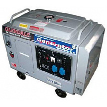 Бензогенератор 6 кВт Glendale GP6500L-SLE/3 в кожухе