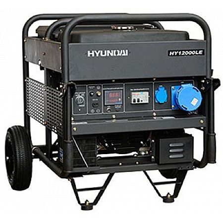 Бензиновая электростанция 10 кВт HYUNDAI HY 12000LE открытого типа