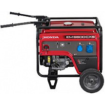 Бензиновый генератор 5 кВт HONDA EM5500CXS2 открытого типа
