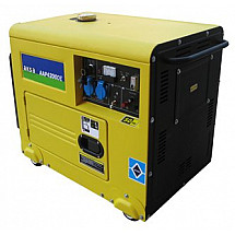 Дизельный генератор 4 кВт AKSA AAP4200DE в кожухе