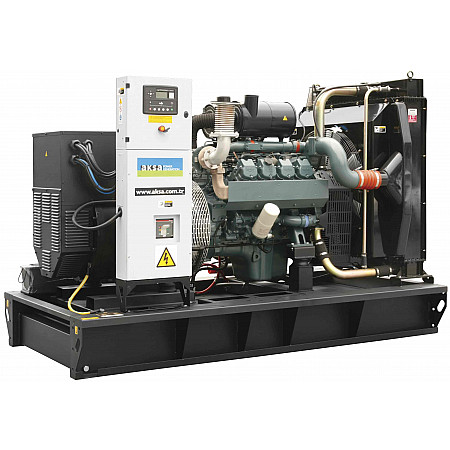 Дизельный генератор 200 кВт AKSA AD275 открытого типа