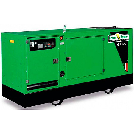Дизельный генератор GREEN POWER GP140I-N в кожухе