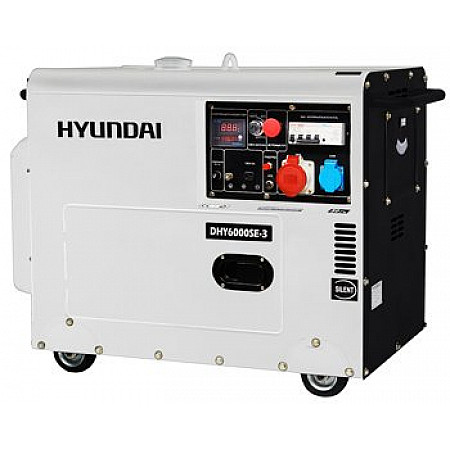 Дизельная электростанция 5 кВт HYUNDAI DHY 6000SE-3