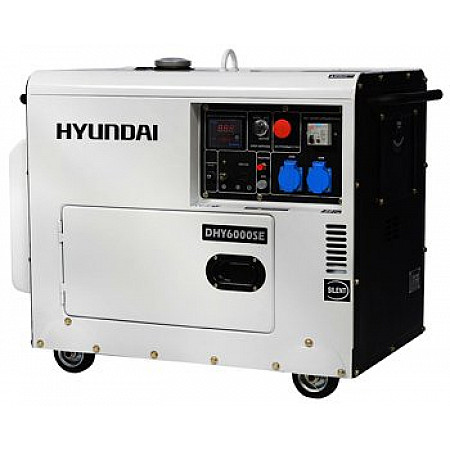 Генератор дизельний 5 кВт HYUNDAI DHY 6000SE у кожусі