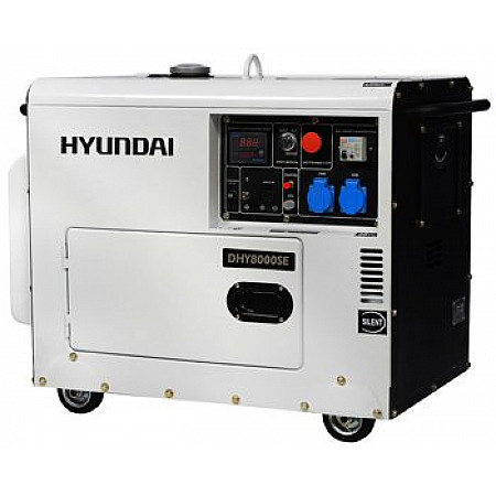 Электрогенератор дизельный 6 кВт HYUNDAI DHY 8000SE