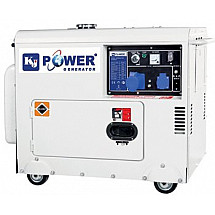 Генератор дизельный 4,6 кВт KJ POWER KJ6500T в кожухе